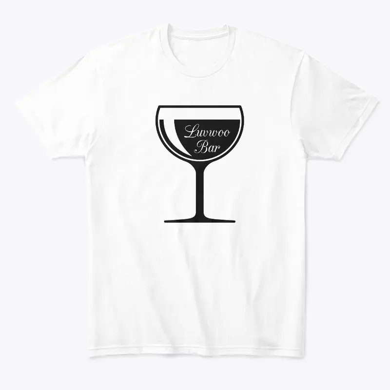 Luvwoo Bar Tee White